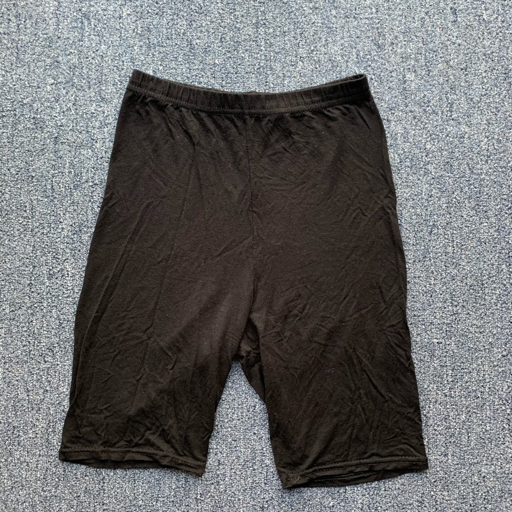 Black Biker Shorts